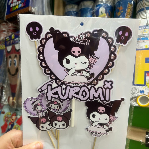 Topper para torta kuromi