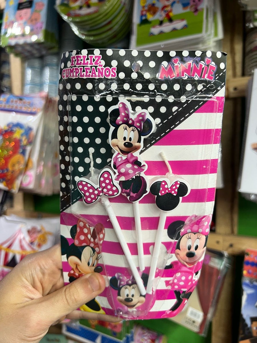 Vela cumpleaños Minnie Mouse