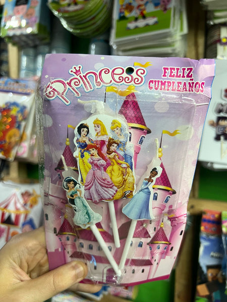 Vela cumpleaños Princesas Disney