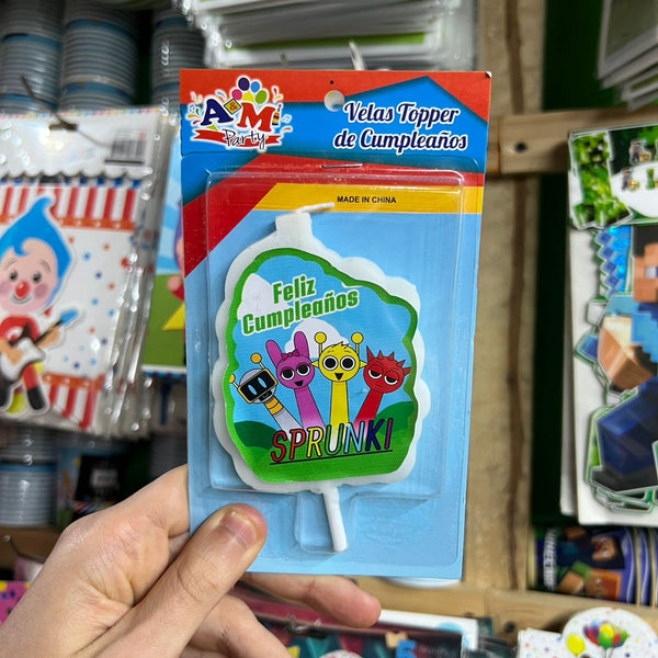 Vela cumpleaños Sprunki