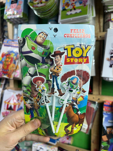 Vela cumpleaños Toy Story