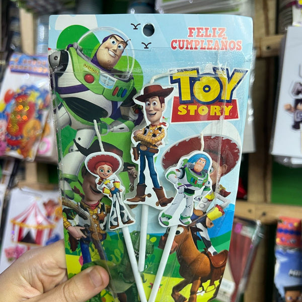 Vela cumpleaños Toy Story