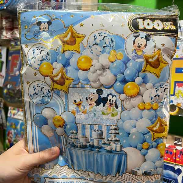 Set decoracion Mickey bebe