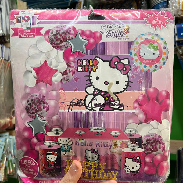 Set decoracion Hello kitty