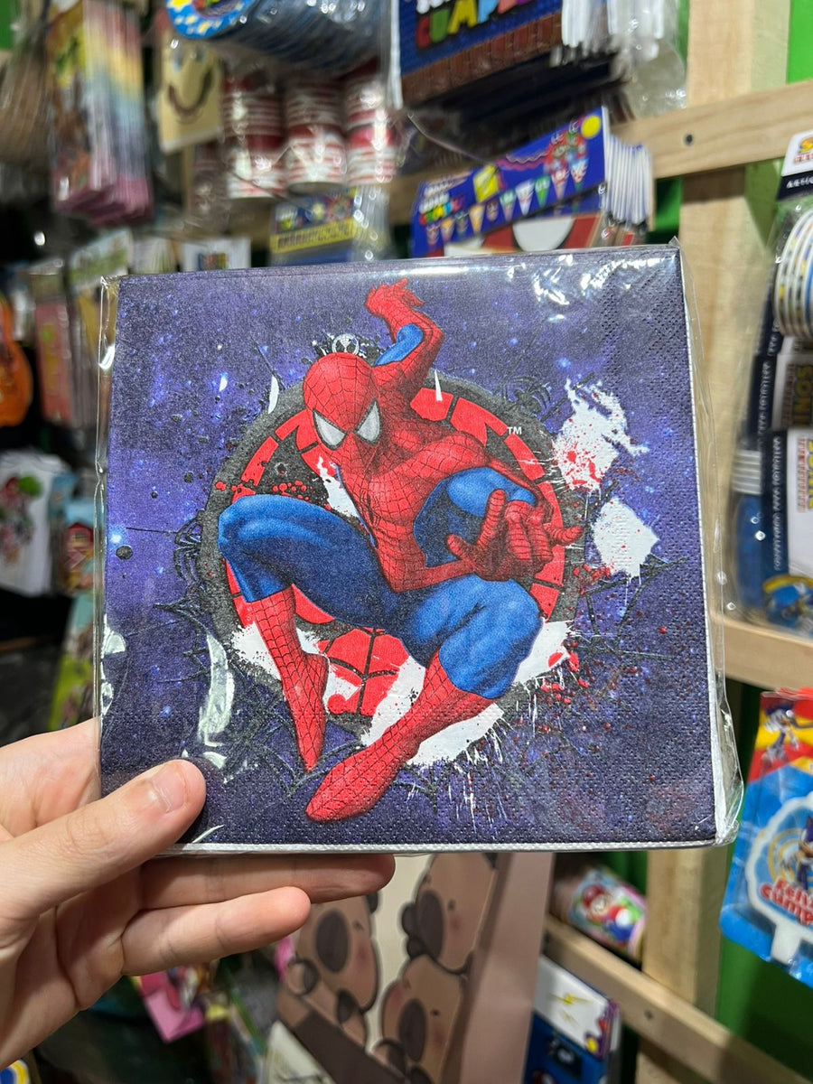 Servilletas Spiderman X 12 unidades