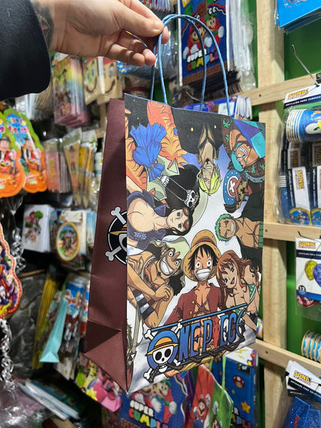 Bolsas de dulces papel One piece paquete X 6 unidades