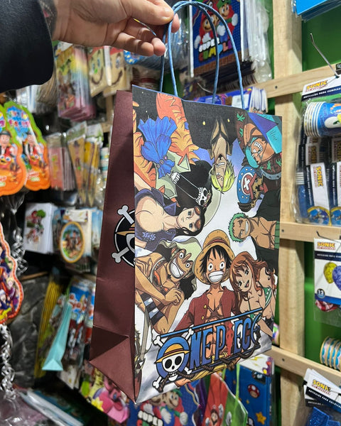 Bolsas de dulces papel One piece paquete X 6 unidades