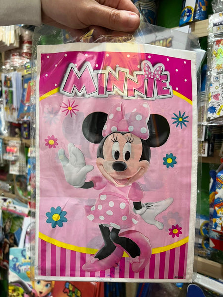 Bolsas de dulces plasticas minnie mouse paquete X 6 unidades