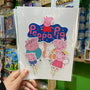 Topper para torta Peppa pig