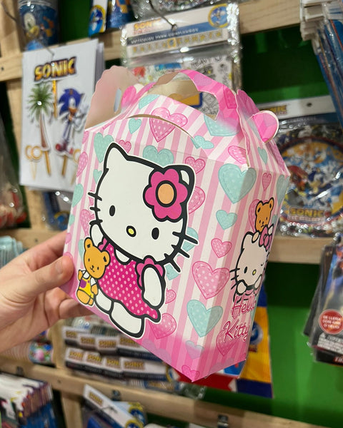 Cajas para sorpresas Hello kitty paquete X 6 unidades