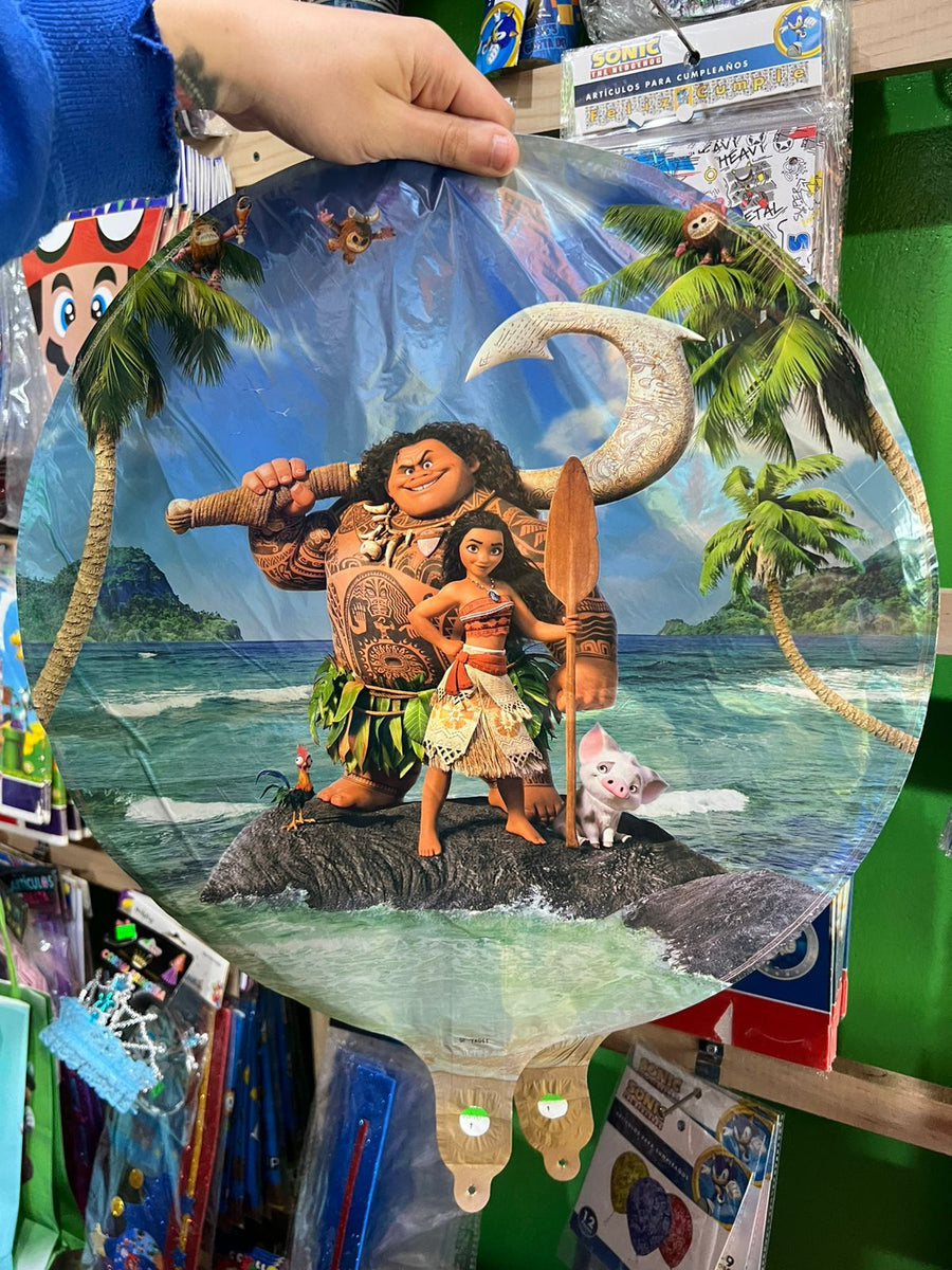 Globos metalizados moana, unidad