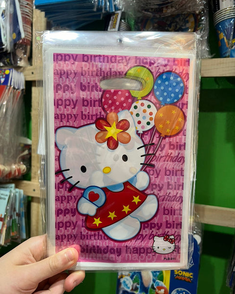 Bolsas de dulces Hello kitty piñata paquete X 10 unidades