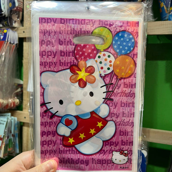 Bolsas de dulces Hello kitty piñata paquete X 10 unidades