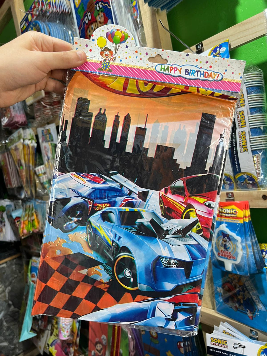Mantel decorativo Hot Wheels