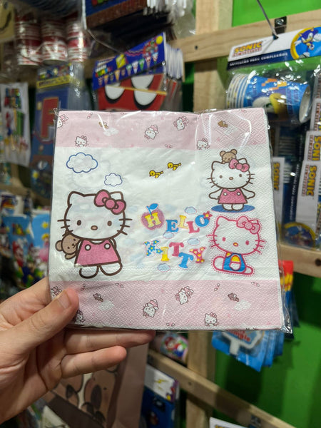 Servilletas Hello Kitty X 12 unidades