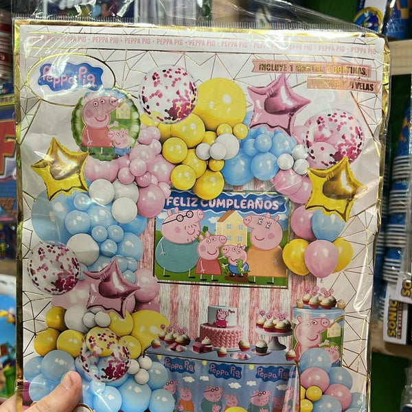Set decoracion peppa pig