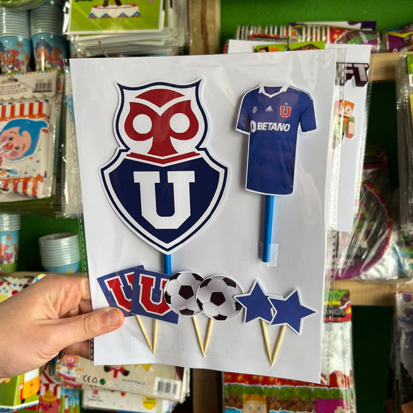 Topper torta Universidad de Chile
