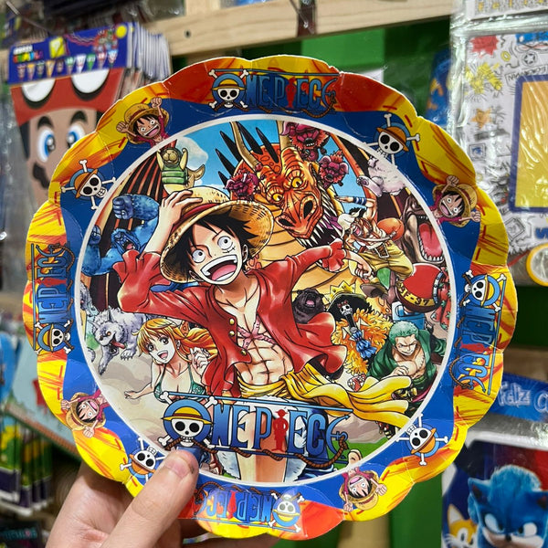 Platos One piece paquete X 6 unidades