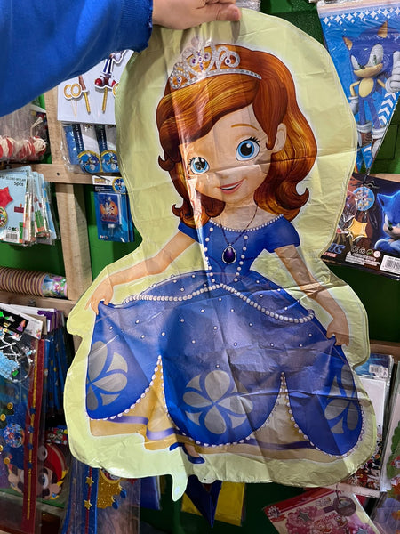 Globo metalizado princesa sofia, 70 cm