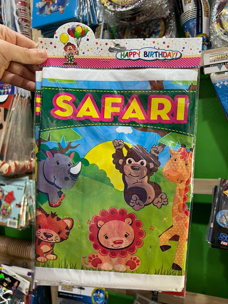 Mantel decorativo safari