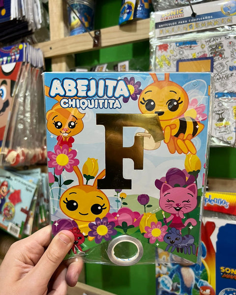Banderin de feliz cumpleaños abejita chiquitita
