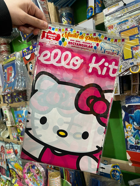 Mantel decorativo hello kitty