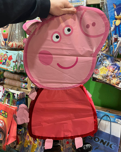 Globo metalizado silueta peppa pig 70 cm