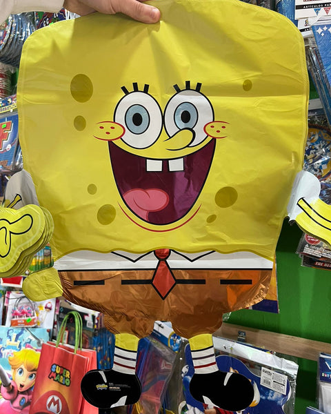 Globo silueta bob esponja, 70 cm