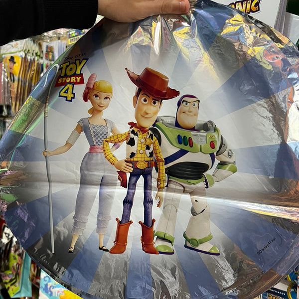 Globos metalizados toy story, unidad