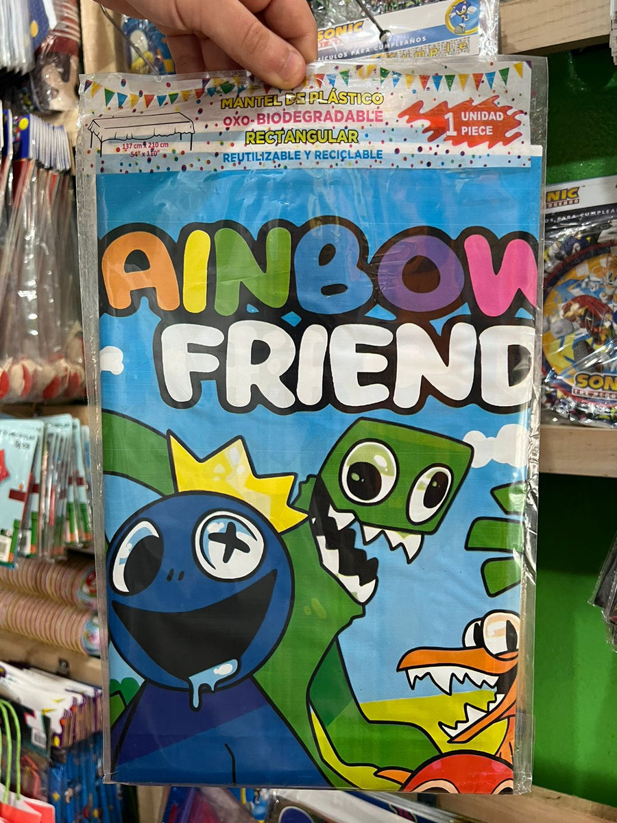 Mantel decorativo rainbow friends
