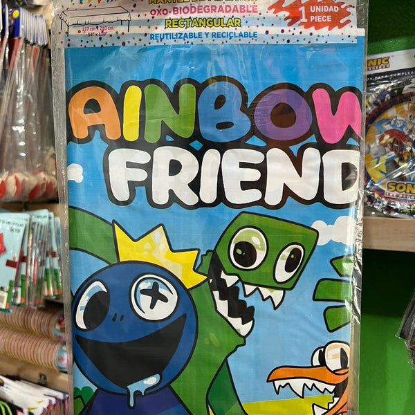 Mantel decorativo rainbow friends