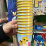 Vasos Abejita chiquitita paquete X 6 unidades