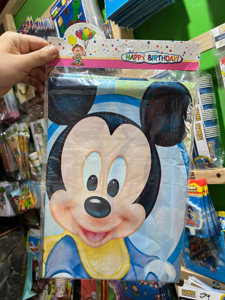 Mantel decorativo mickey mouse bebe