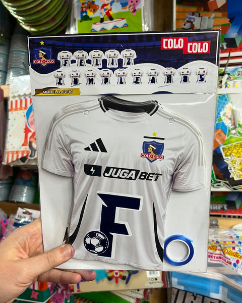 Banderin feliz cumpleaños Colo-colo