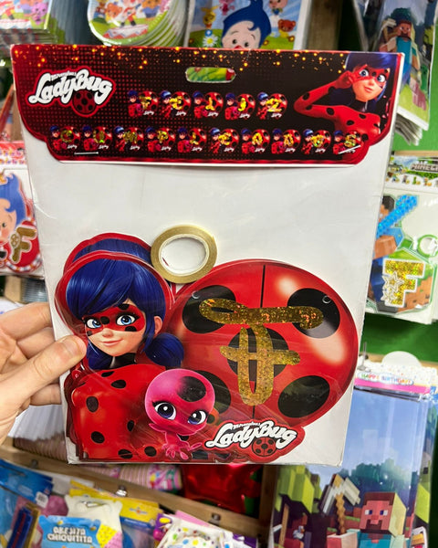 Banderin Feliz cumpleaños Lady Bug