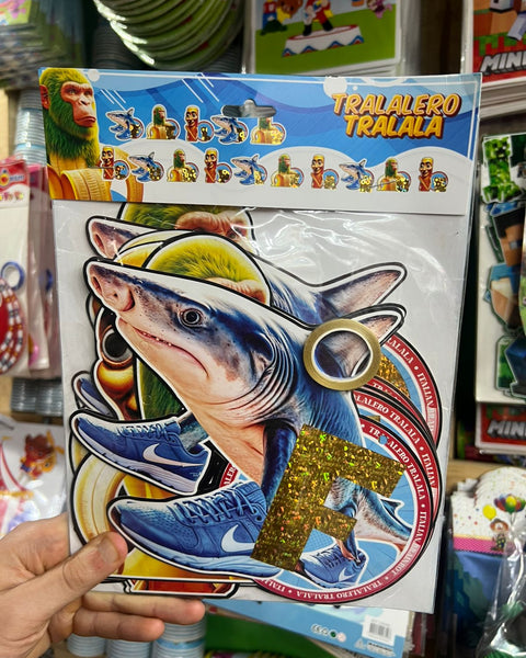 Banderin Feliz cumpleaños Brainrot