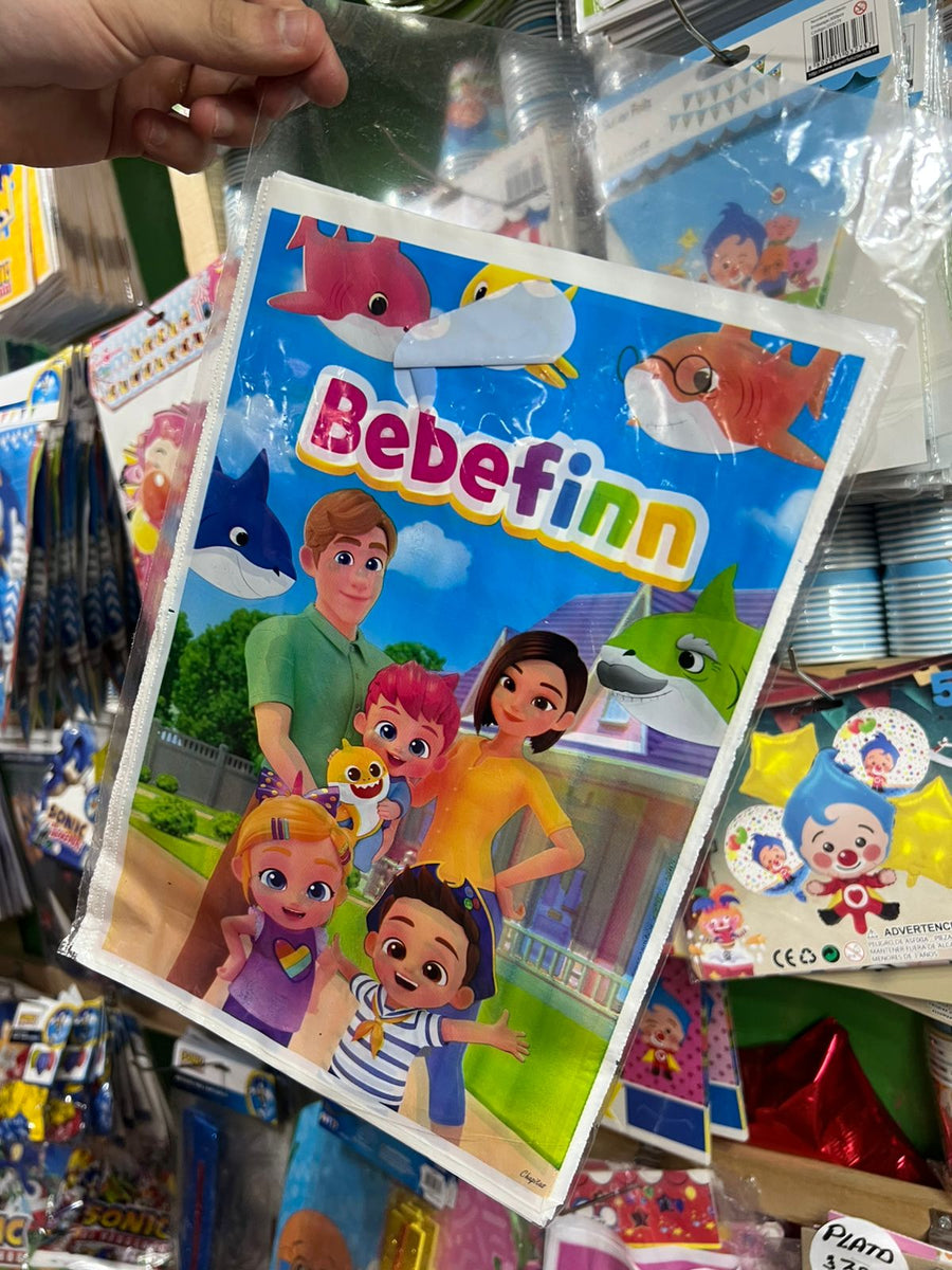 Bolsas de dulces plasticas Bebefinn paquete x 6 unidades