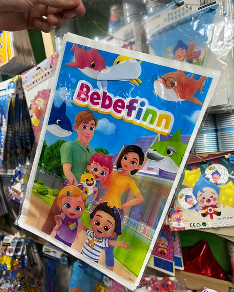 Bolsas de dulces plasticas Bebefinn paquete x 6 unidades