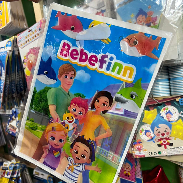 Bolsas de dulces plasticas Bebefinn paquete x 6 unidades