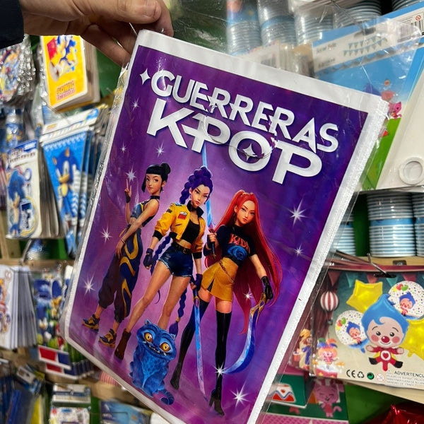 Bolsas de dulces plasticas Guerreras K-pop paquete x 6 unidades