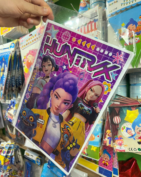 Bolsas de dulces plasticas Guerreras Kpop paquete x 6 unidades