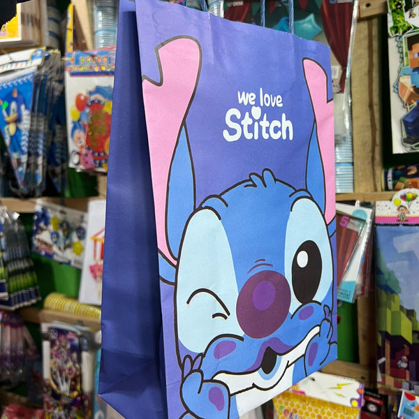 Bolsas de dulces papel stich paquete x 6 unidades