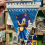 Banderin triangular personajes sonic