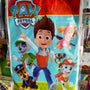 Bolsas de dulces plasticas paw patrol paquete X 6 unidades
