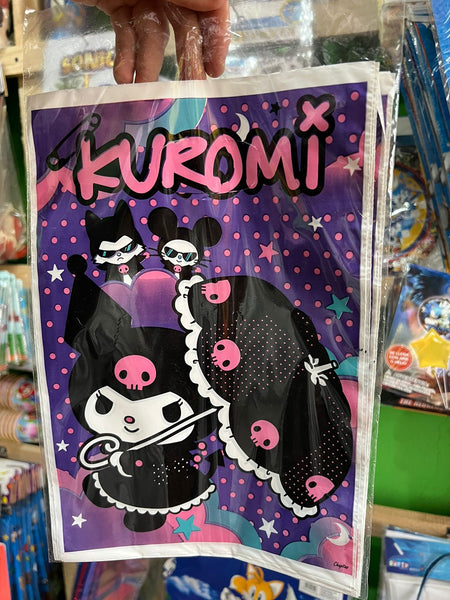 Bolsas de dulces plasticas kuromi paquete X 6 unidades
