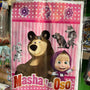 Bolsas de dulces plasticas masha y el oso paquete X 6 unidades