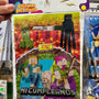 Bolsas de dulces plasticas minecraft paquete X 6 unidades