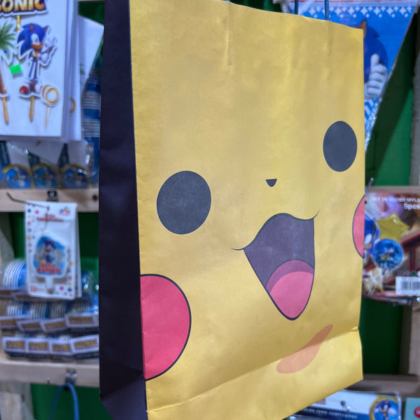 Bolsas de dulces papel pokemon  paquete x 6 unidades