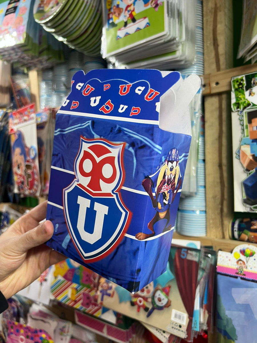 Cajas Universidad de Chile X 6 unidades
