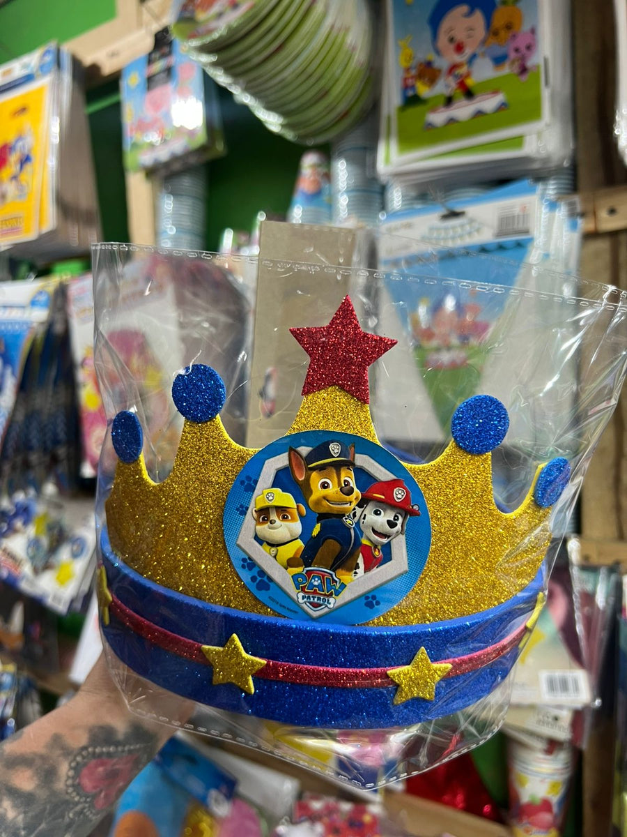 Corona festejado Paw Patrol